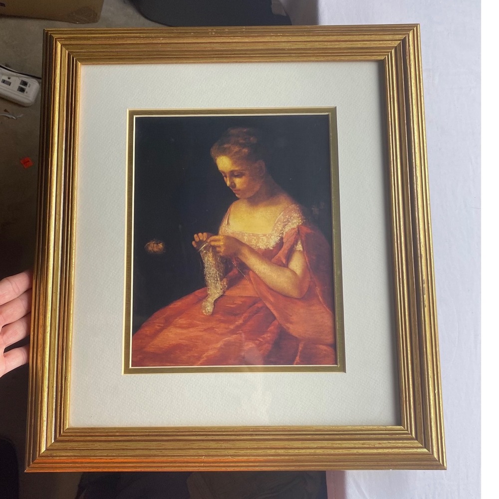 Vintage Mary Cassatt The Young Bride Customed Framed Print Framed Art Print
